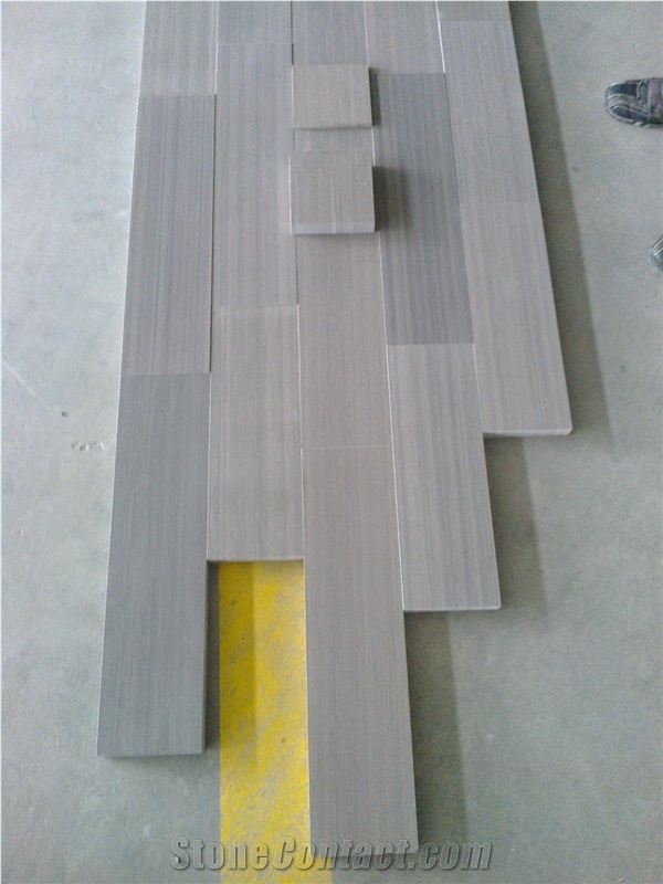 China Purple Woodvein Sandstone Honed Tiles/Slabs