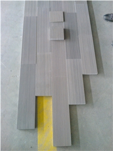 China Purple Woodvein Sandstone Honed Tiles/Slabs