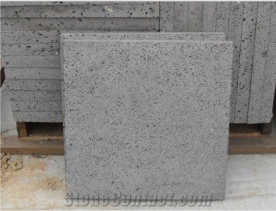 Basalt Stone Paving Step, Grey Natural Color Stepping Volcanic Stone