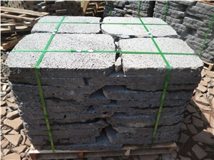 Garden Step Stone 5x40~60cm Grey Volcanic Step Stone Cheap Price