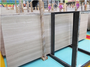 Chinese White and Black Marble Floor Tiles,Wooden White Mable Wholesaler, White Wood Grey Marble Slabs & Tiles