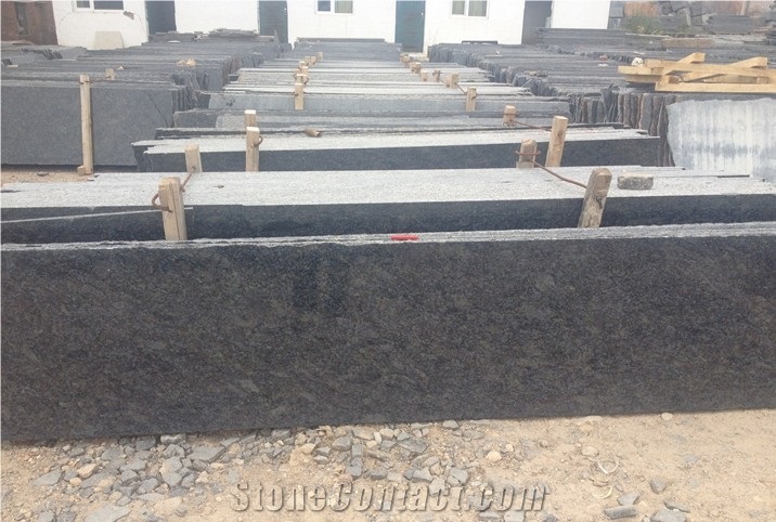 China Butterfly Blue Granite Slabs, Blue Granite Slabs and Tiles