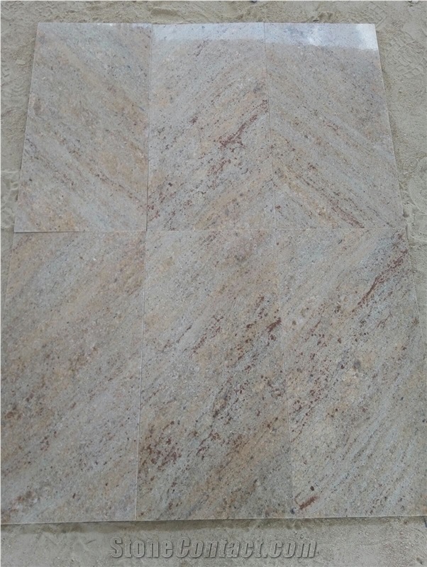 Shivakashi Gold granite tiles & slabs, Ivory Brown Tiles, beige granite floor covering tiles 
