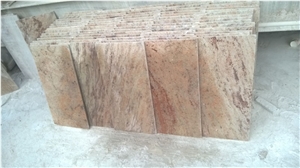 Shivakashi Gold granite tiles & slabs, Ivory Brown Tiles, beige granite floor covering tiles 