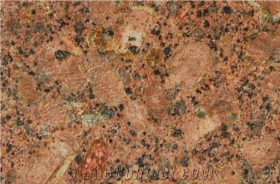 Copper Silk Granite Tiles & Slabs, Pink Granite Flooring and Walling Tiles Polished
