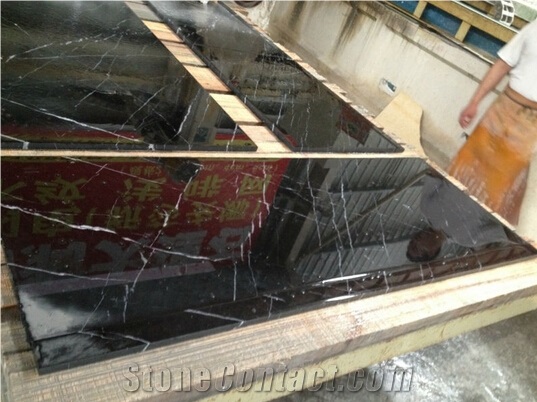Favorable China Nero Oriental Marble Tiles & Slabs