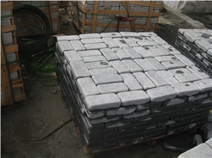 Bacuo White Tumbled Granite,Grey Tumbled Tile,Cobble Stone,Outdoor Paving, Cube Stone.Garden Covering, Landscaping, Countryard Road Pavers, Paving Sets,Exterior Pattern