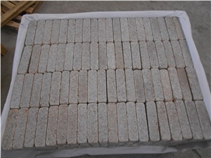 G682 Granite Tumbled Cobble Stone, Cube Stone, Antique Stone, Driveway Paving Stone,Garden Stepping Pavements,Landscape,Floor Covering, Patio,Exterior Pattern