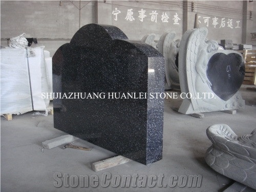 Beida Green Granite Tombstone/Cemetery Tombstones /Memorial /Headstones /Gravestone