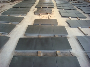 China Black Sandstone Tile & Slab Sichuan Black Sandstone