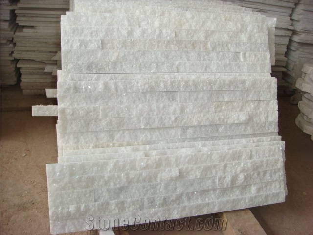 China Crystal White Culture Stone in Sichuan Yaan