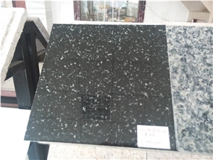 Ice Flower Black Granite Tile for Construction Ice Black Granite
