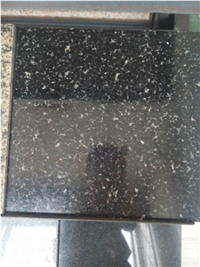 Ice Flower Black Granite Tile for Construction Ice Black Granite