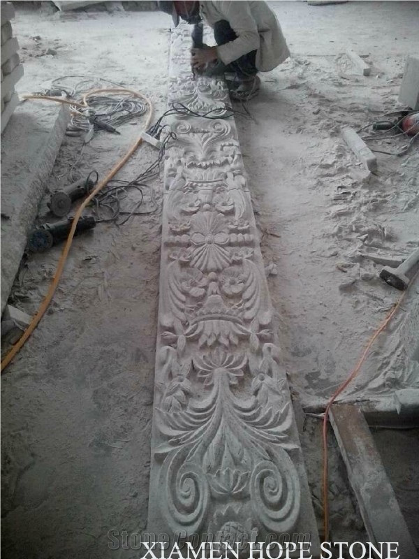 White Marble Carving Art Works