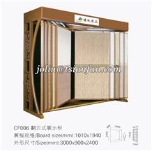 Classical Both Sides Rotating Tile Display Stand- Cf006