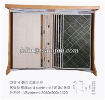 Corner Spinning Double Rows Display Stand - Cf014