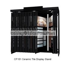 Large Capacity Custom Ceramic Tile Display Rack Stand -Cf101