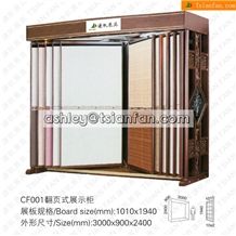 Opening Door Turning Side To Side Diaplay Rack Stand -Cf001