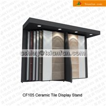 Page Turning Display Rack Stand For Tiles -Cf105