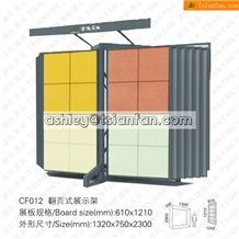 Spider Shape Building Stone-Tile Display Rack-Stand -Cf012