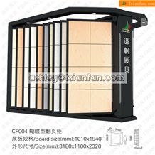 Side Ceramic Tile-Granite-Marble Display Rack Stand -Cf004