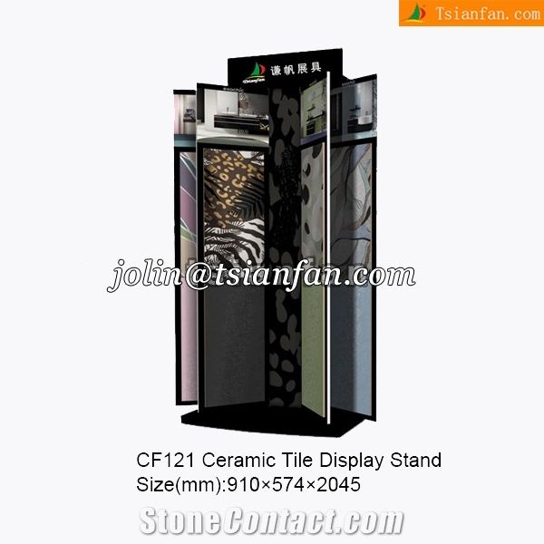 Waving Panel Ceramic Display Stand - Cf121
