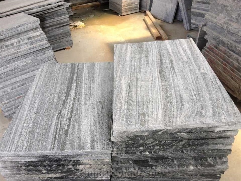 G302 Grey Wave Granite ,Cloudy Grey Granite Slabs & Tiles
