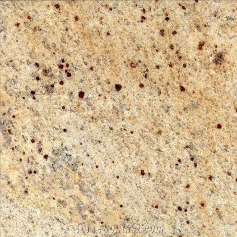 Kashmir Gold Granite Tiles & Slabs, Yellow Polished Granite Floor Covering Tiles, Walling Tiles