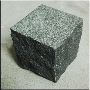 Black Basalt Cobble Stone China Black Basalt