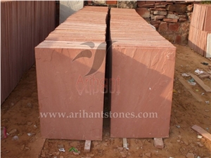 Agra Red Sanstone Tiles & Slabs India, Red Sandstone Floor Tiles, Wall Tiles, Floor Covering Tiles