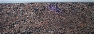 Coral Brown Granite Slabs, Brown Tiles, Polished Floor Tiles