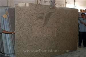 Desert Brown Granite Slabs & Tiles, Brown Polished Granite Floor Tiles