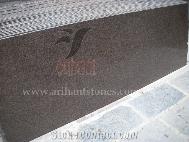Marry Gold Granite Slabs, Brown Granite Tiles & Slabs India Polished