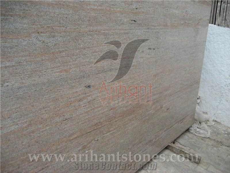 Raw Silk Granite Slabs, Pink Granite Flooring Tiles, Granite Polished Tiles