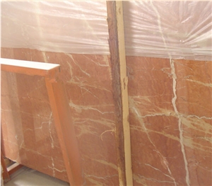 Rojo Alicante Red Marble Slabs Polished Tiles, Rosso Alicante Red Marble Slabs Tiles