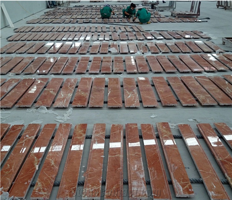 Rojo Alicante Red Marble Slabs Polished Tiles, Rosso Alicante Red Marble Slabs Tiles