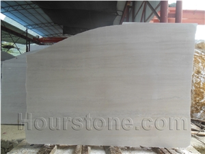 China Grey Travertine Slabs & Tiles, Machine Cut, Polished, for Interior Floor Covering, Interior Wall Covering