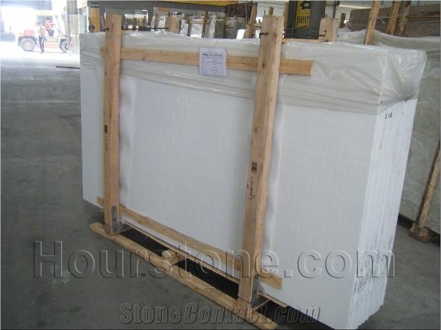 White Crystallized Glass Slab,Cut to Size,Building