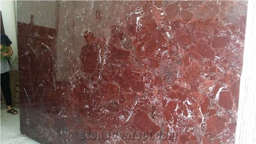 Beautiful & Hot Selling Rosso Levanto Marble Slabs, Italy Red Marble