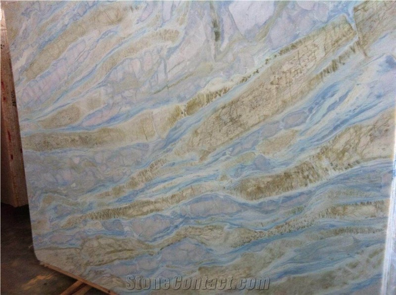 China Blue Sky Marble Slabs & Tiles, China Quarry Owner