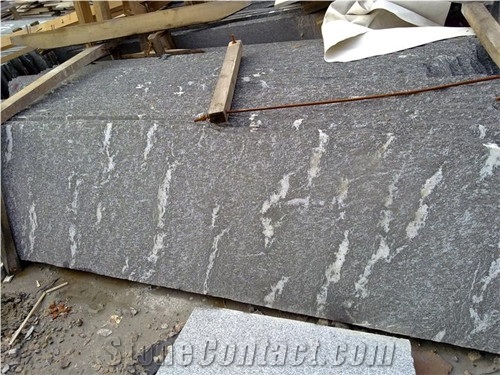 Hot Selling Chinese Granite Ebony Black Granite Tiles, Slabs for Flooring and Cladding