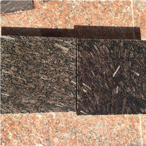 Popular Chinese Cafe Imperial Granite Tile, with High Quality and Competitive Price