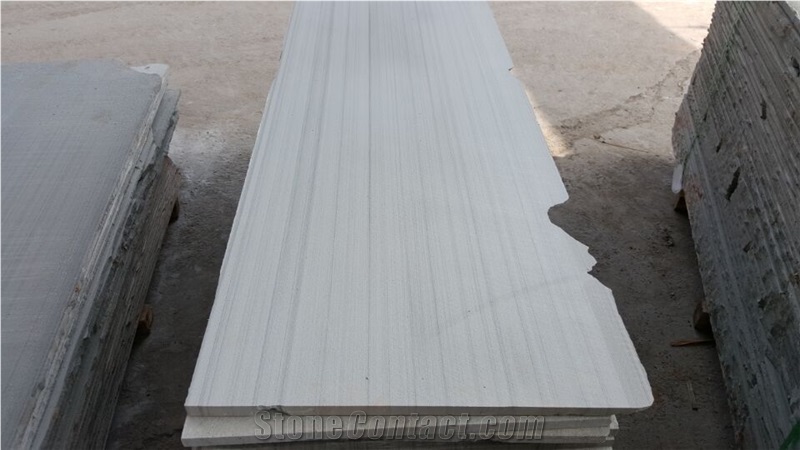 China Grey Wood Sandstone Slabs & Tile for Wall & Floor, Wooden Grey Sandstone