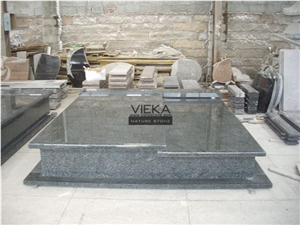 Black Granite Tombstone & Monument,Memorials,Gravestone & Headstone Export to Poland