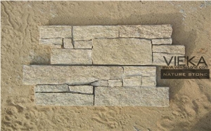 China Cement Culture Stone Wall Panel Ledge Stone/Veneer/Stacked Stone for Wall Cladding Cp001