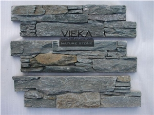 China Cement Culture Stone Wall Panel Ledge Stone/Veneer/Stacked Stone for Wall Cladding Cp008