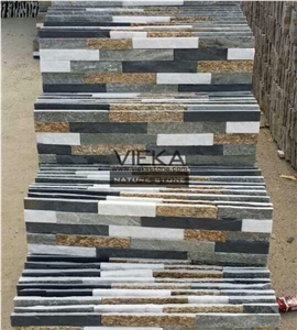 China Quartzite Culture Stone Wall Panel/Ledge Stone/Veneer/Stacked Stone for Decorative Stone