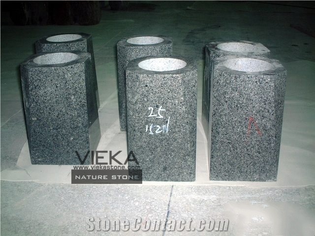 China Red Granite Tombstone Monument Memorials 034 Urn, Vase & Bench