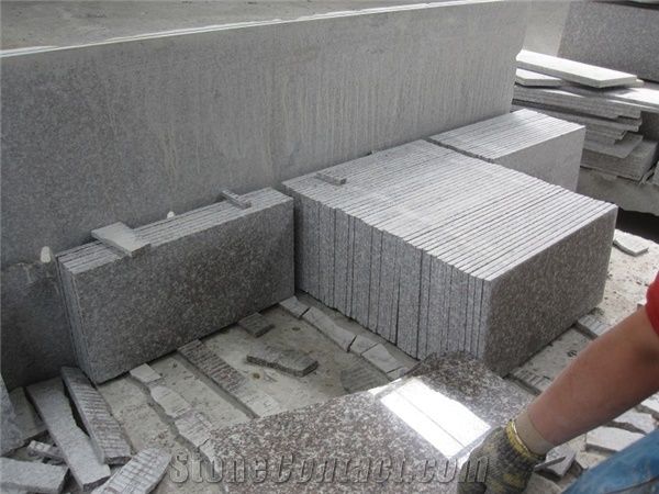 G664 Chinese Granite Flamed Polished Tile & Slab for Windowsill,Stair,Cut-To-Size Stone countertop monument Wall Floor Covering China Luna Pearl luoyuan red Ruby Red Vibrant Rose Violet Purple Pearl