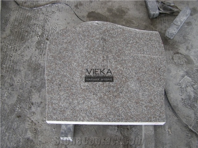G664 Granite Tombstone & Monument,Memorials,Gravestone & cross Headstone Poland style China Luna Pearl luoyuan red Ruby Red Vibrant Rose Violet Purple Pearl poland style polished 